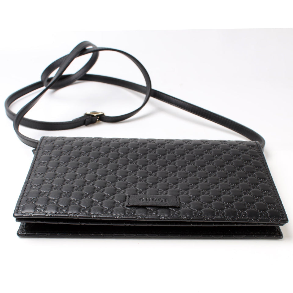 Gucci 466507 Micro GG Wallet On Chain Bag