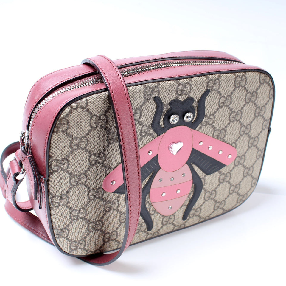 Gucci 412008 Bee Camera Bag