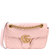Gucci 443497 GG Marmont Shoulder Small Flap Bag