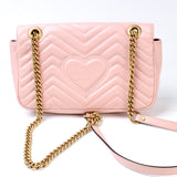 Gucci 443497 GG Marmont Shoulder Small Flap Bag