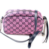 Gucci 447632 GG Marmont Small Canvas Camera Bag
