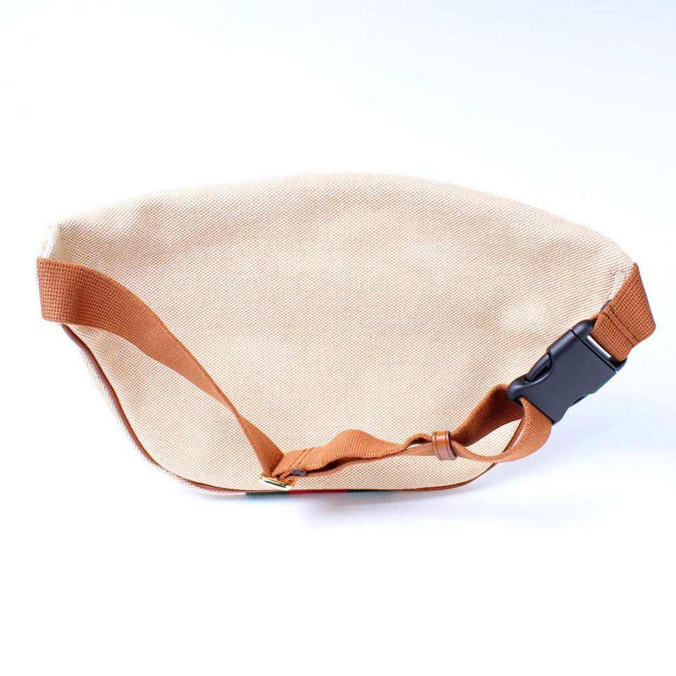 Gucci 575082 Vintage Canvas Web Belt Bag