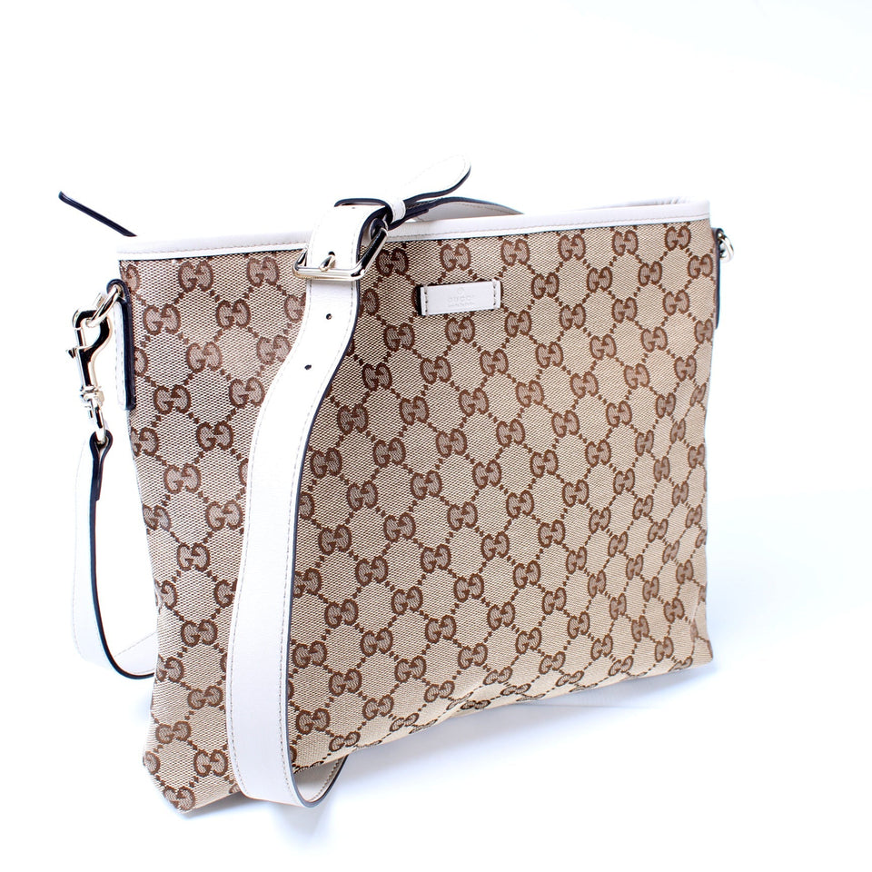 Gucci 388924 GG Canvas Crossbody Bag