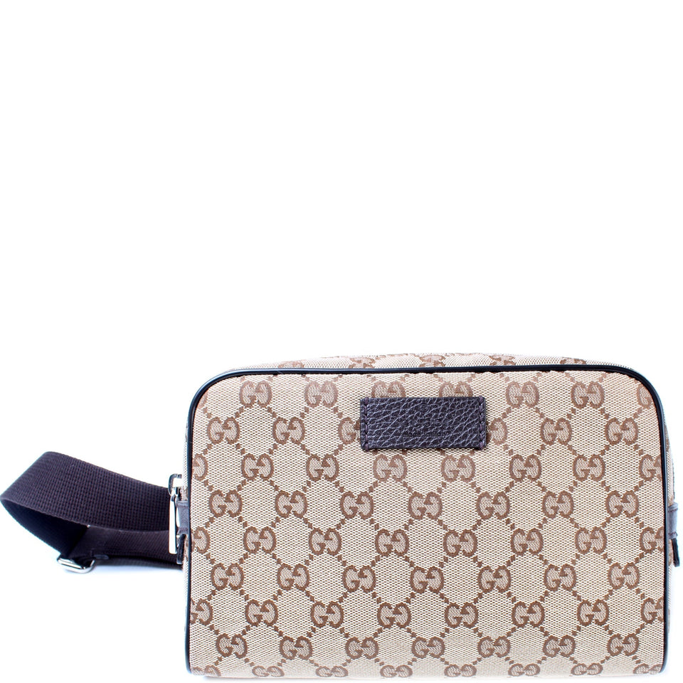 Gucci 449174 GG Canvas Belt Bag