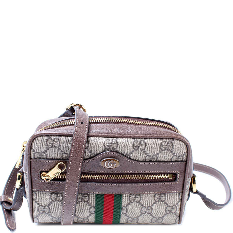 Gucci 517350 GG Supreme Mini Ophidia Bag