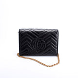 Gucci 474575 Marmont Chain Wallet Bag