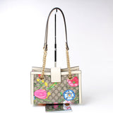 Gucci 498156 Padlock GG Flora Bag