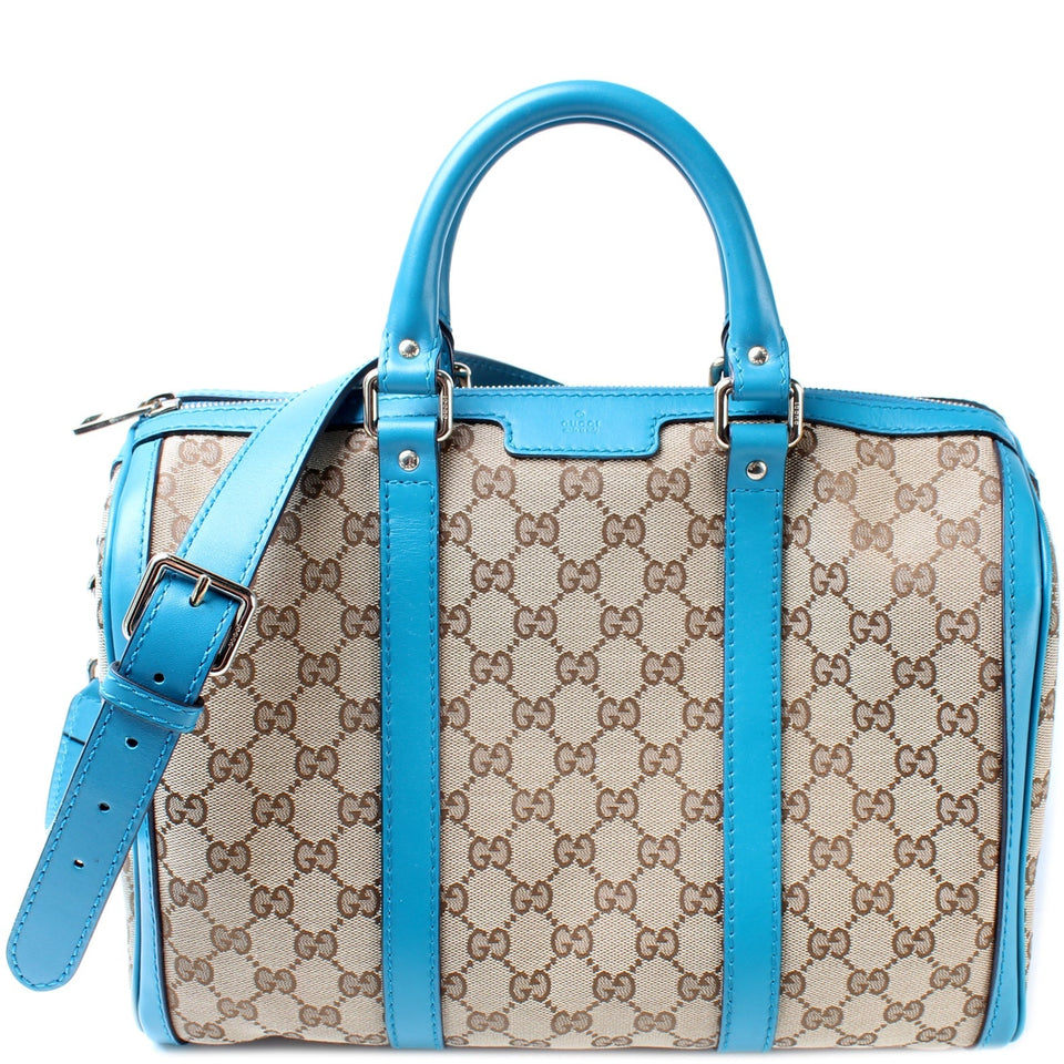 Gucci 247205 Boston Canvas Bag