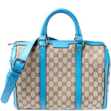 Gucci 247205 Boston Canvas Bag