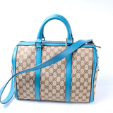 Gucci 247205 Boston Canvas Bag
