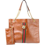 Gucci 537219 Rajah Tote Leather Bag