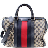 Gucci 247205 Boston Canvas Bag