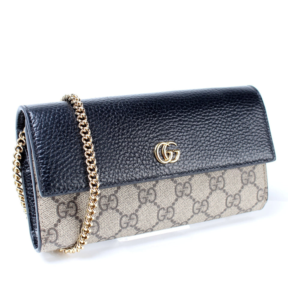 Gucci 546585 GG Marmont Chain Wallet Bag