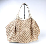 Gucci 211943 Sukey GG Canvas Large Bag