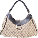 Gucci 189833 D Ring Hobo Bag