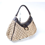 Gucci 189833 D Ring Hobo Bag