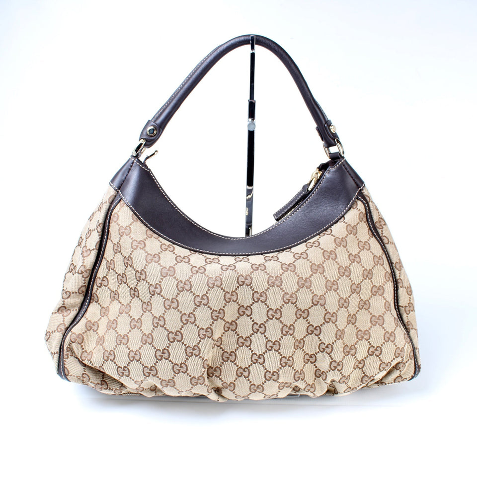 Gucci 189833 D Ring Hobo Bag
