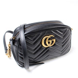 Gucci 447632 Marmont Small Leather Camera Bag
