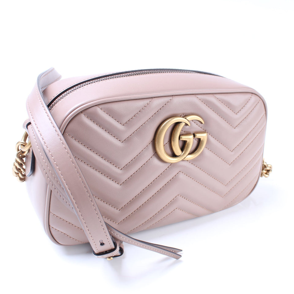 Gucci 447632 Marmont Small Leather Camera Bag