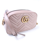 Gucci 447632 Marmont Small Leather Camera Bag