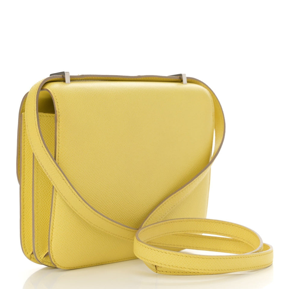 Hermes Epsom Constance 18 Lime