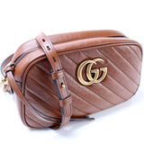 Gucci 447632 Marmont Small Leather Camera Bag