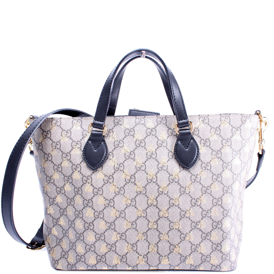 Gucci 473887 GG Supreme Small Tote Bag
