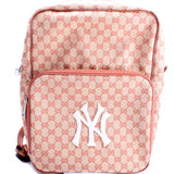 Gucci 5367245 GG Canvas NY Yankees Medium Backpack Bag