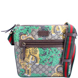 Gucci 406408 GG Supreme Bengal Tiger Small Messenger Bag