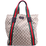 Gucci 189669 GG Canvas Tote Bag
