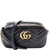 Gucci 447632 Marmont Small Leather Camera Bag