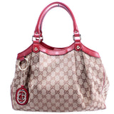Gucci 211944 Sukey GG Canvas Medium Bag