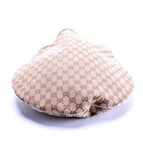 Gucci 170014 GG Canvas Wave Horsebit Hobo Bag