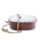 Gucci 409535 GG Supreme 'Blind For Love' Mini Chain Bag