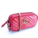 Gucci 546581 Marmont Mini With Chain Bag