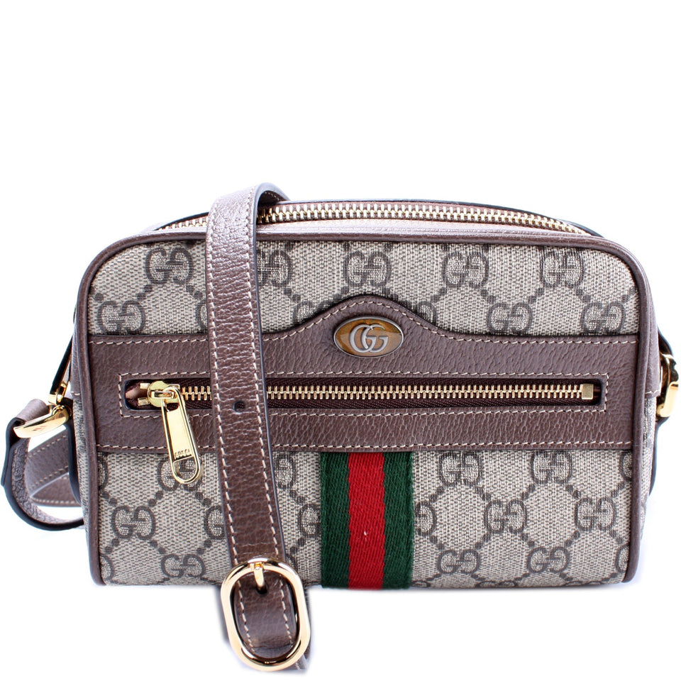 Gucci 517350 GG Supreme Mini Ophidia Bag