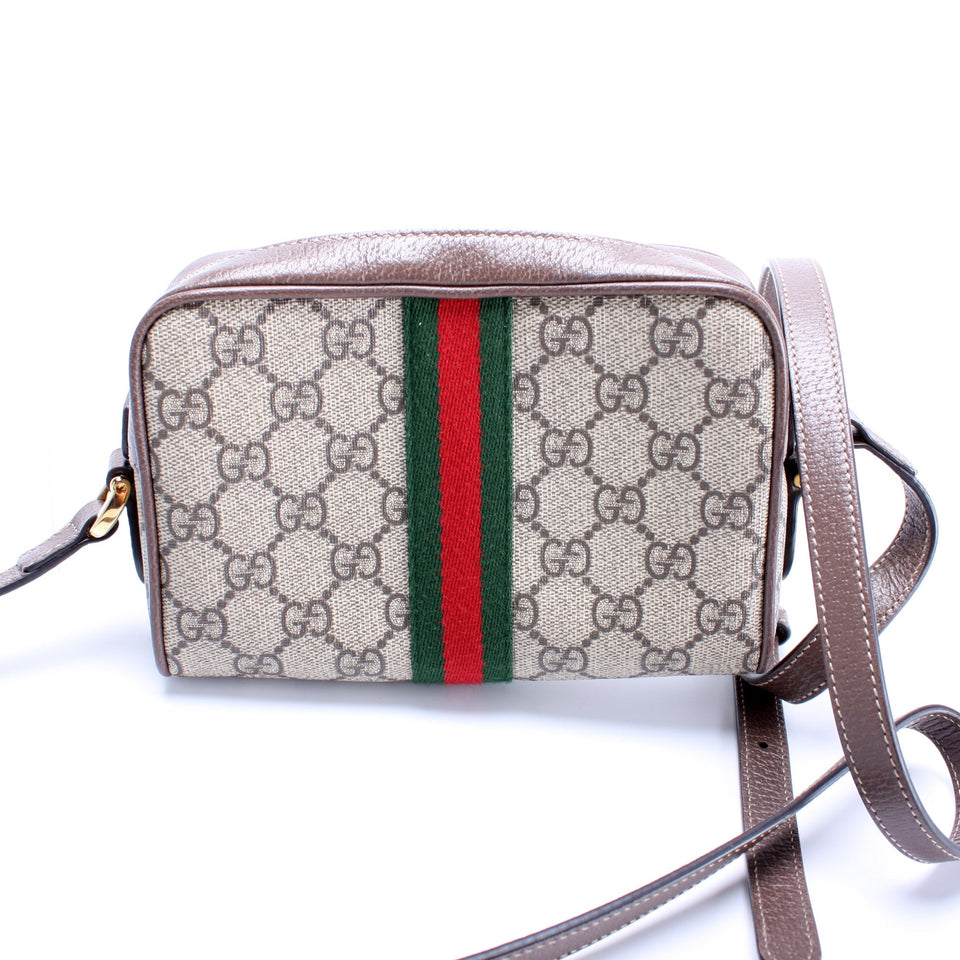 Gucci 517350 GG Supreme Mini Ophidia Bag