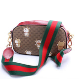 Gucci 574886 X Doraemon GG Supreme Shoulder Bag