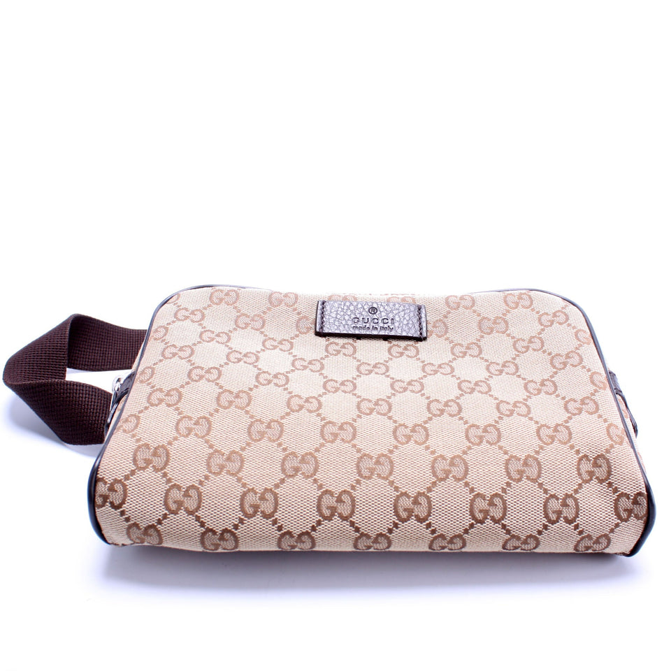 Gucci 449174 GG Canvas Belt Bag