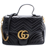 Gucci 498109 Marmont Top Handle Medium Bag