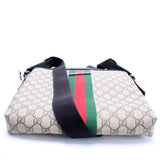 Gucci 387111 GG Supreme Web Messenger Bag