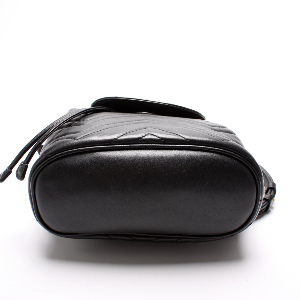 Gucci 528129 Marmont Mini Backpack Leather Bag
