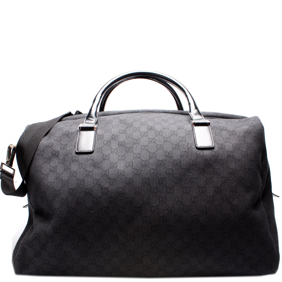 Gucci 190629 GG Canvas Large Duffle Bag