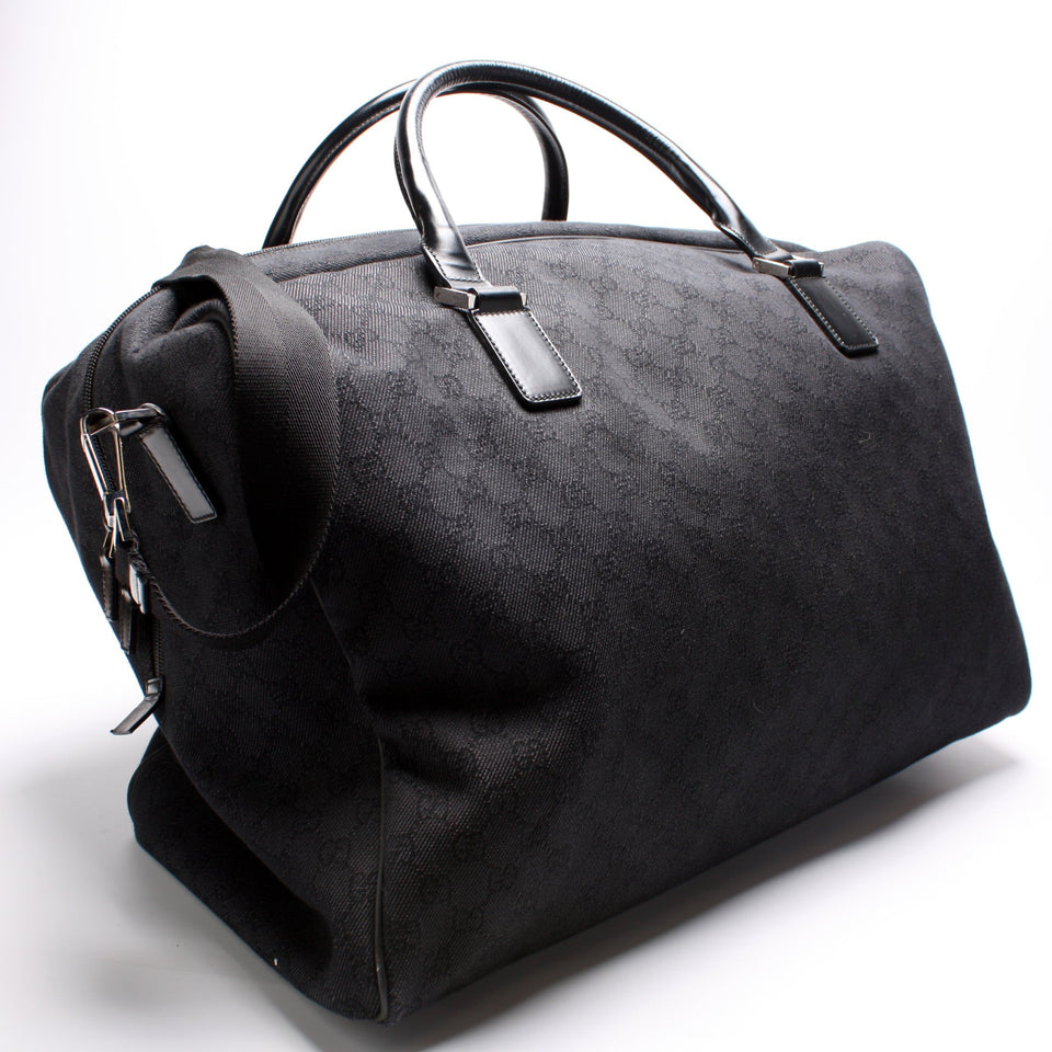 Gucci 190629 GG Canvas Large Duffle Bag