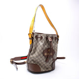Gucci 473875 Neo Vintage Drawstring Bucket Backpack Bag