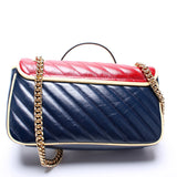 Gucci 443497 GG Marmont Shoulder Small Flap Bag