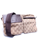 Gucci 28566 GG Canvas Waist Bag