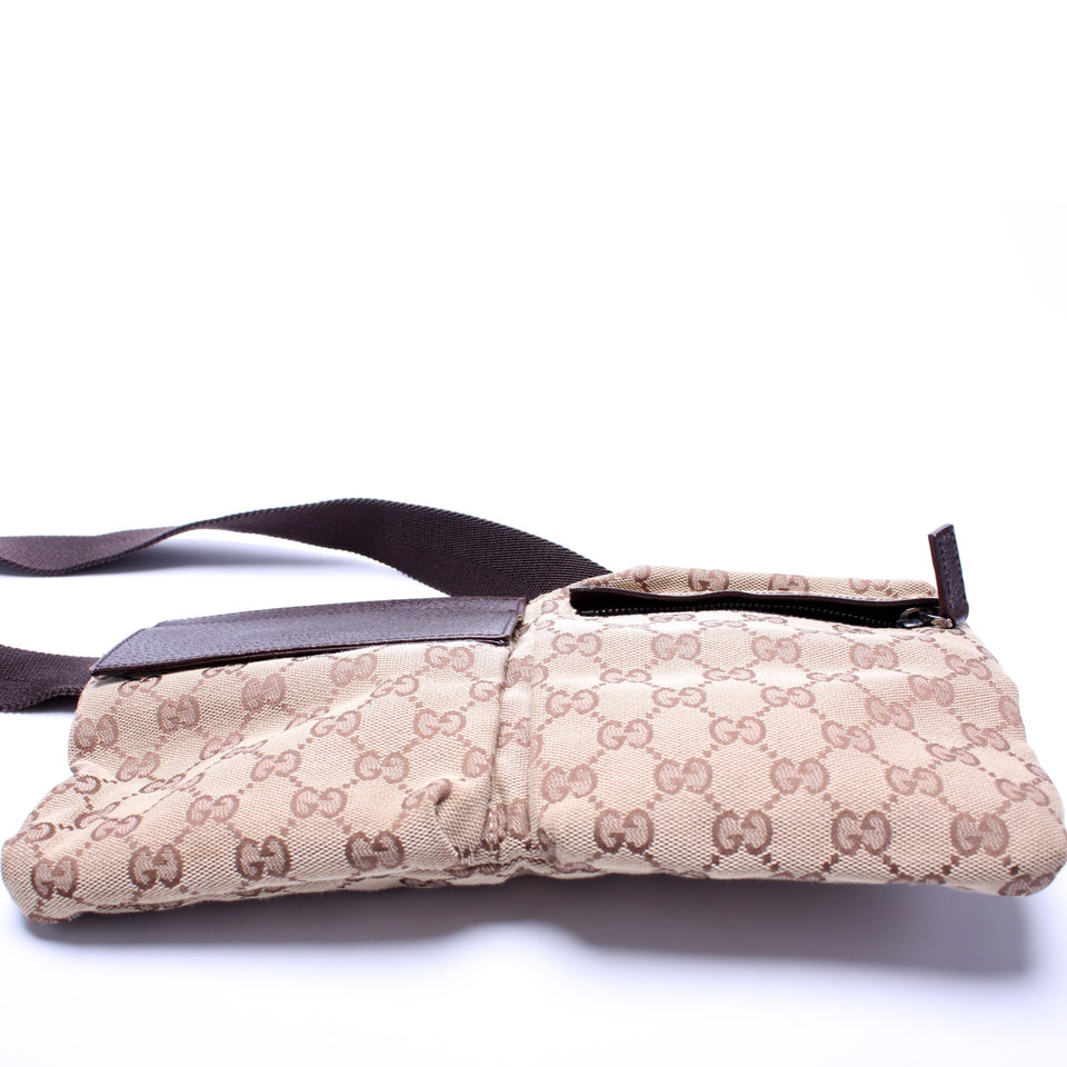 Gucci 28566 GG Canvas Waist Bag