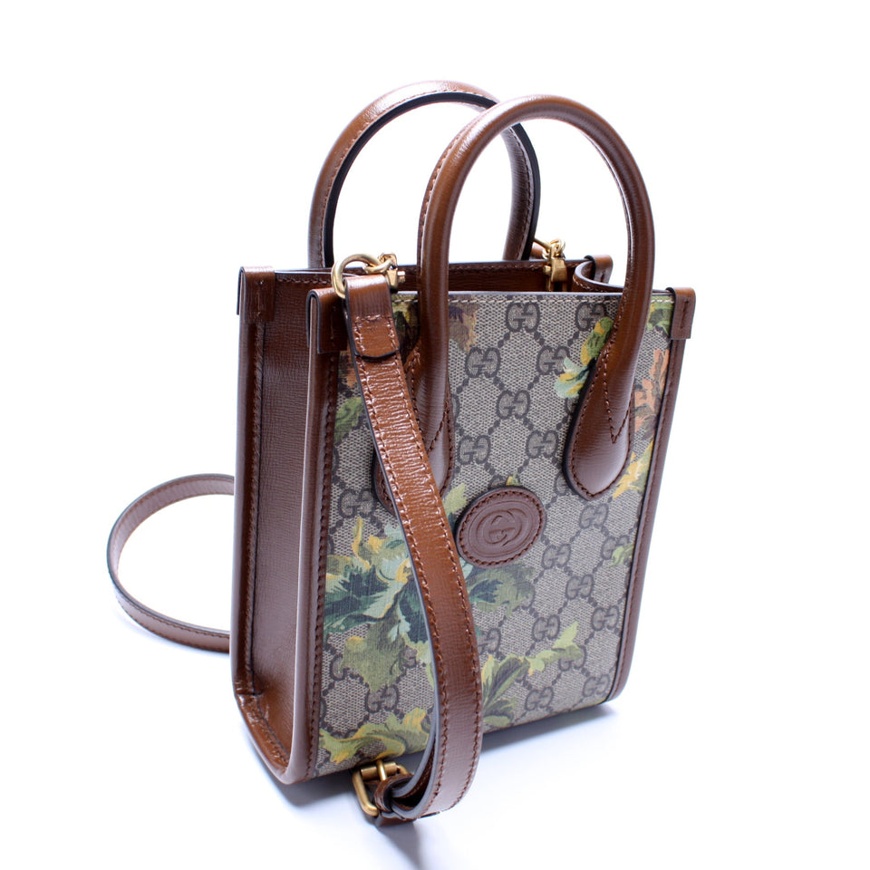 Gucci 671623 Mini Tote Carnation Bag