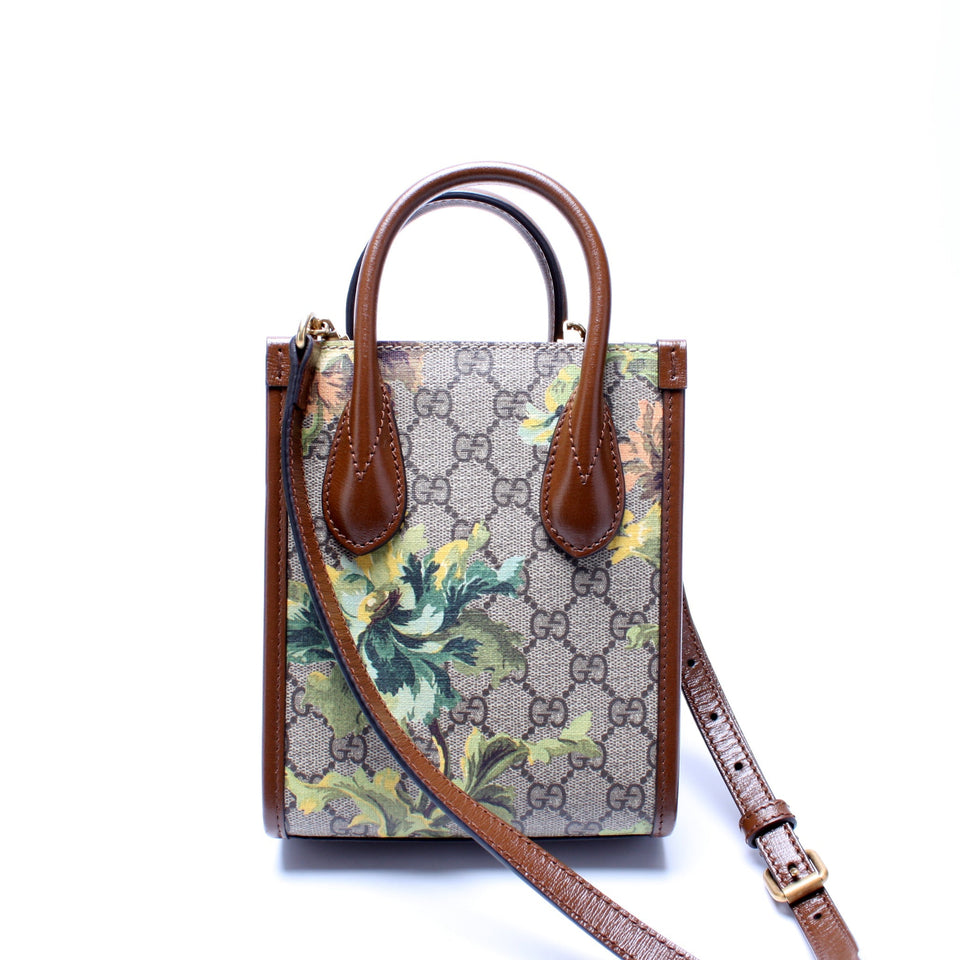 Gucci 671623 Mini Tote Carnation Bag